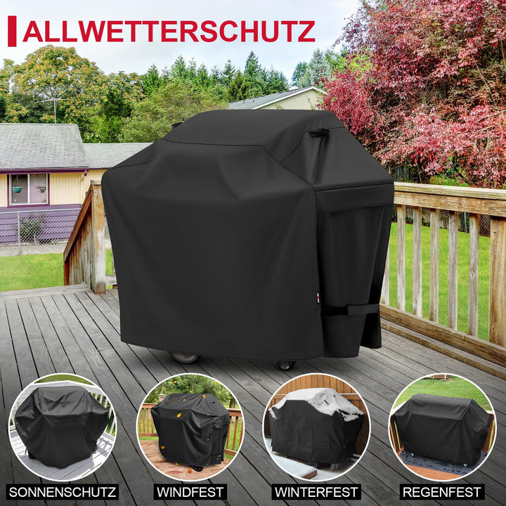 Grillabdeckung Gasgrill 165x61x112 cm wasserdicht für 3-5 Brenner - Bild 3
