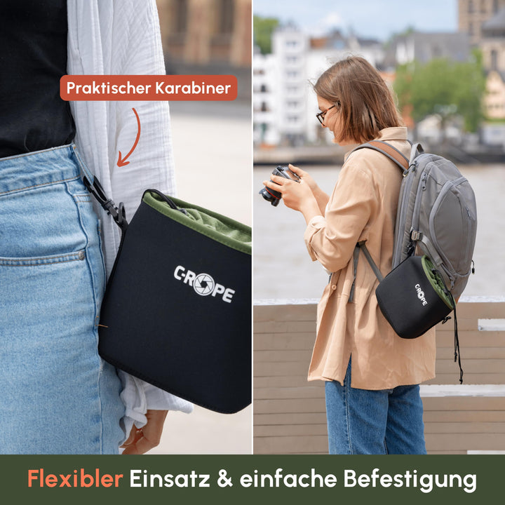 Kamerabeutel Neopren 3er-Set S/M/L mit Fleece-Fütterung - Bild 5
