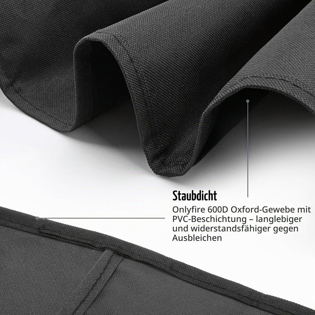 Grillabdeckung Weber Q 2000/3000 600D Oxford wasserdicht schwarz - Bild 9