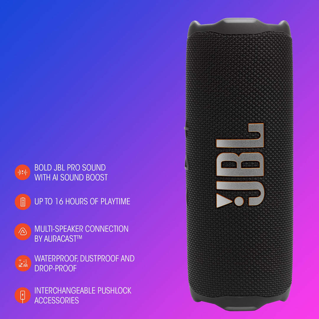Bluetooth-Lautsprecher IP68 wasserdicht 16h Akku mit AI Sound Boost - Bild 6