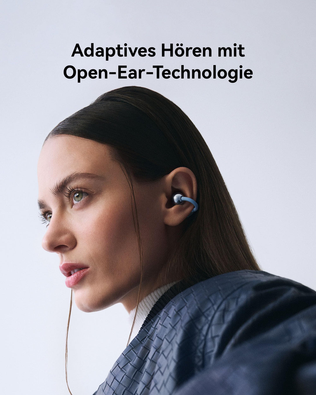 Open-Ear Bluetooth Kopfhörer 5,1 g Clip-On IP57 38 Std. Akku Rosé Gold - Bild 6