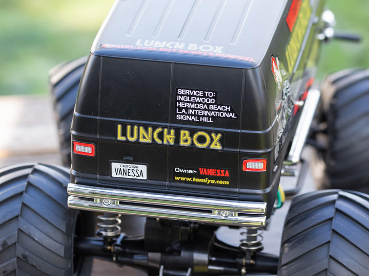 RC Monster Truck Bausatz 1:12 Schwarze Edition mit Wheelie-Bar - Bild 6