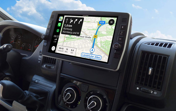 Navigationsradio 9 Zoll schwenkbar Fiat Ducato Peugeot Boxer