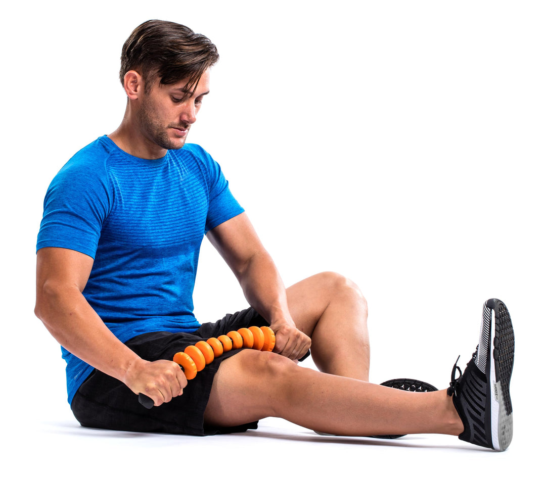 Massage Stick Sanduhr-Design fuer Muskelregeneration gruen - Bild 9