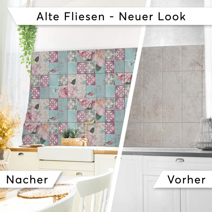 Fliesenfolie Mosaik selbstklebend 20x25 cm 30er-Set für Bad &amp; Küche - Bild 3