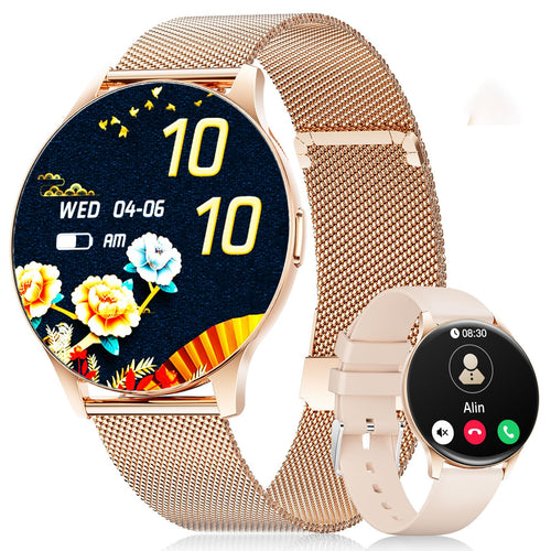 Smartwatch Damen AMOLED 1.43" mit Telefonfunktion 120+ Sportmodi