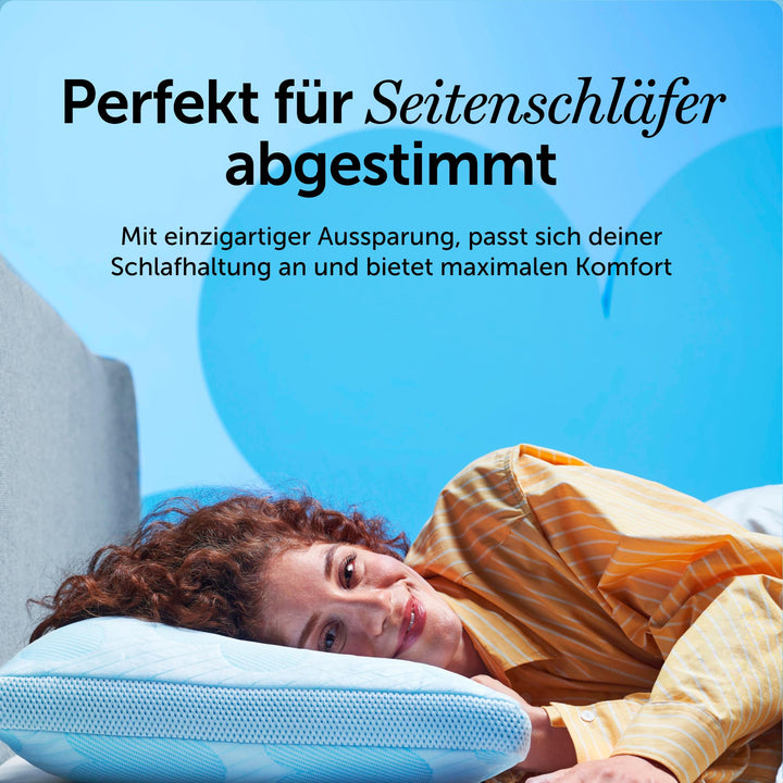 Nackenstützkissen Seitenschläfer Memory Foam 45x70 cm anpassbar - Bild 3