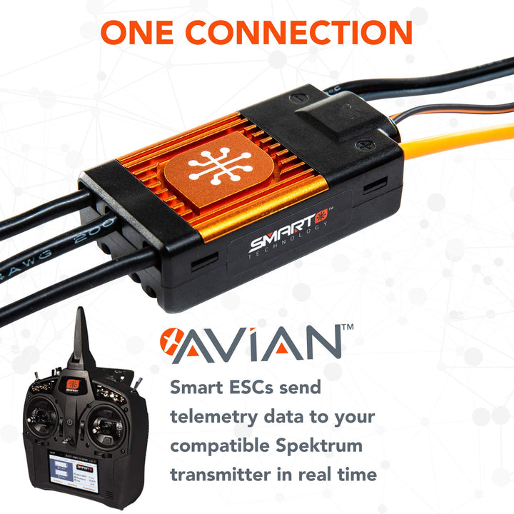 Brushless Smart ESC 30A für RC-Flugzeuge 3S-6S LiPo - Bild 4