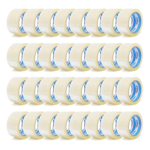 Paketklebeband farblos 36 Rollen 66m x 50mm geräuscharm