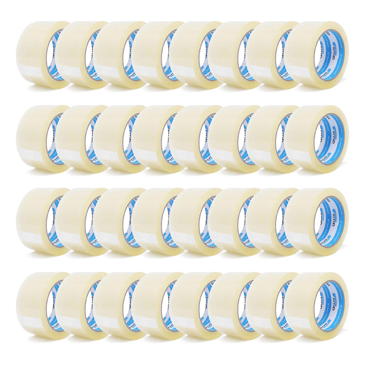 Paketklebeband farblos 36 Rollen 66m x 50mm geräuscharm