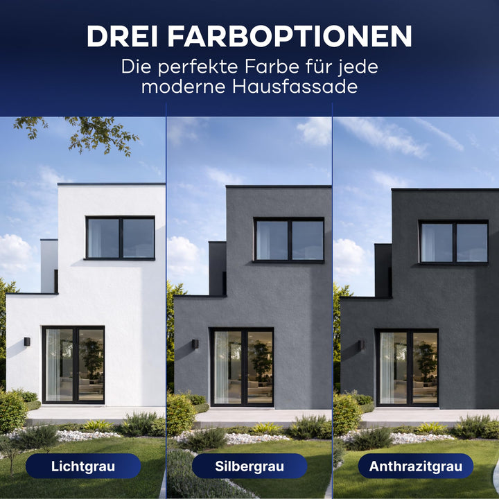 Fassadenfarbe Weiss matt 10 L für Putz Beton Mauerwerk - Bild 4