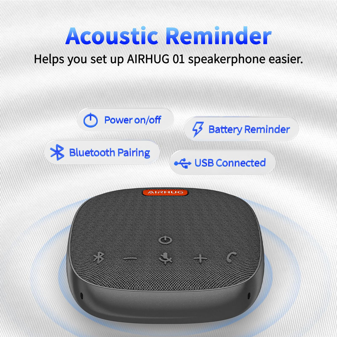 Konferenz-Freisprecher Bluetooth &amp; USB 360° für 4-6 Personen - Bild 2