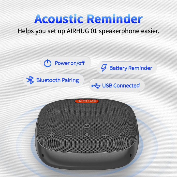 Konferenz-Freisprecher Bluetooth &amp; USB 360° für 4-6 Personen - Bild 2