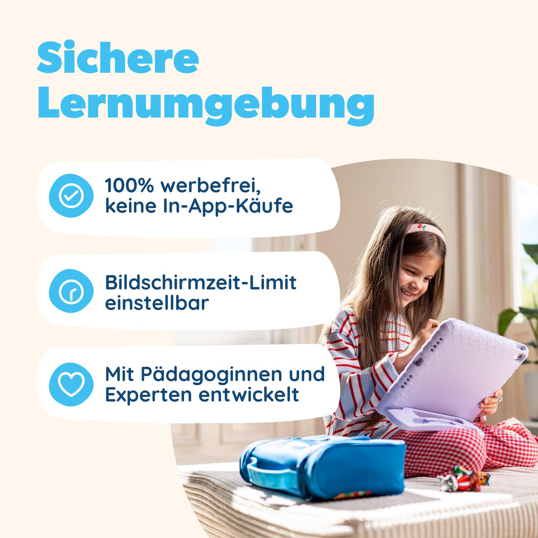 Lernspiel-Bundle Kinder ab 4 J. 5 Figuren mit Stift App und Mäppchen - Bild 7
