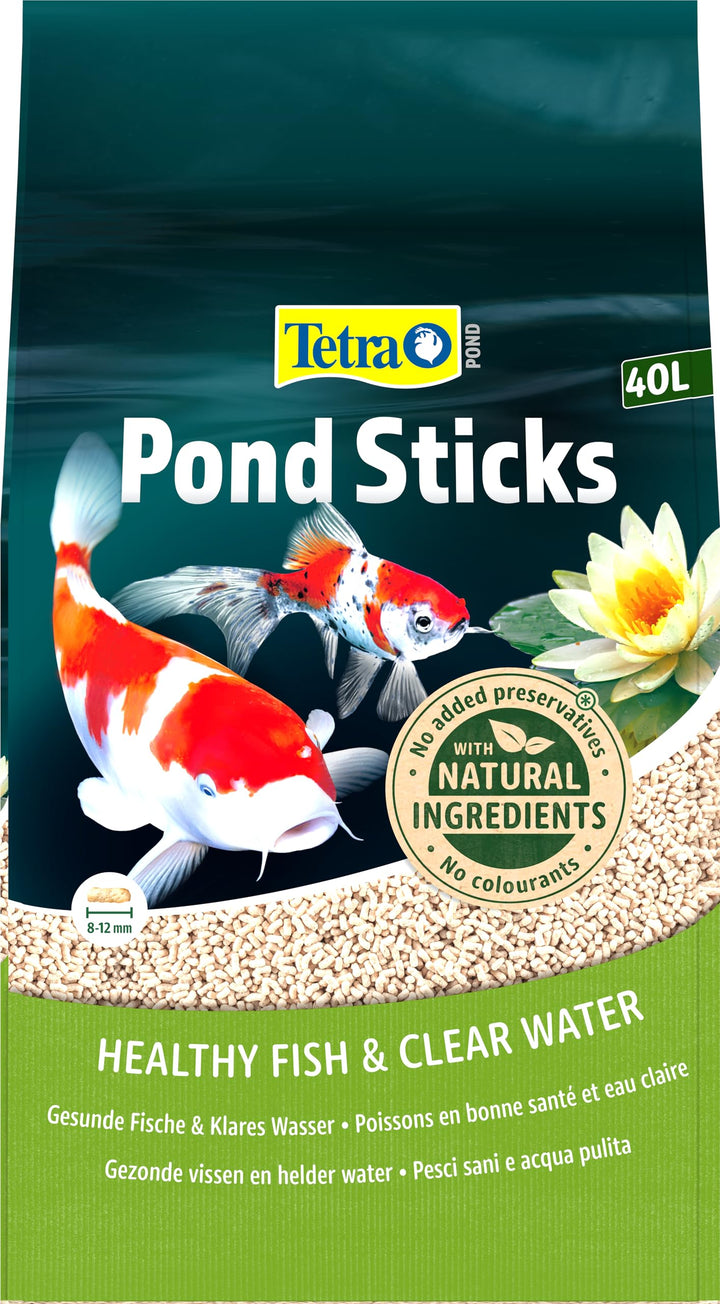Teichfischfutter Sticks 40 L Grossbeutel für Koi und Goldfische