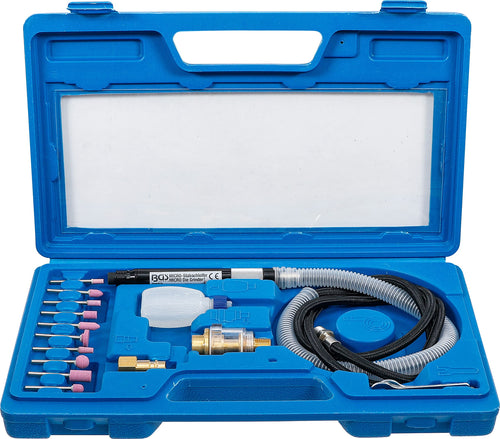 Druckluft-Micro-Stabschleifer Set 17-tlg. 54000 U/min 3mm Aufnahme