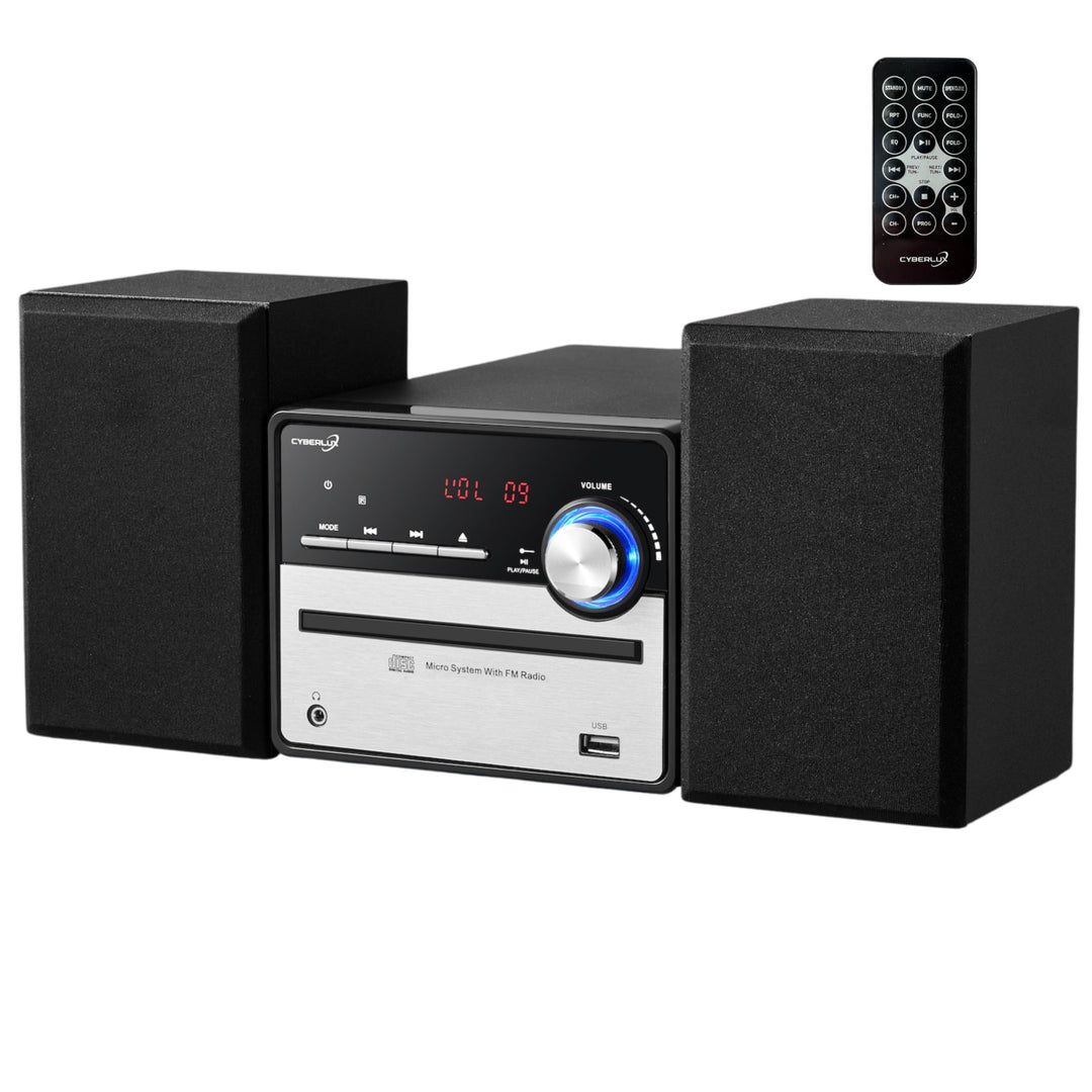 Kompaktanlage HiFi Stereo mit CD/MP3, FM Radio, USB, 2x4W