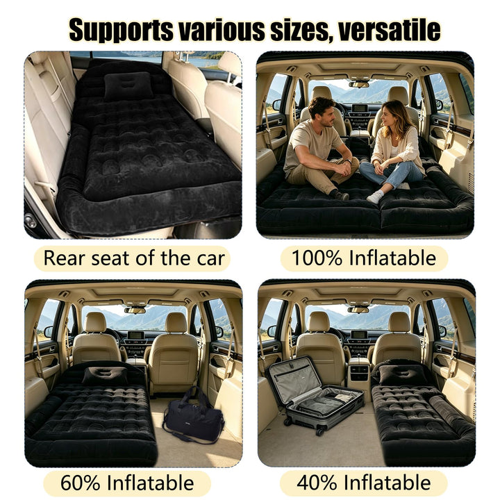 Auto-Luftmatratze SUV aufblasbar 175x130cm mit Elektropumpe - Bild 3