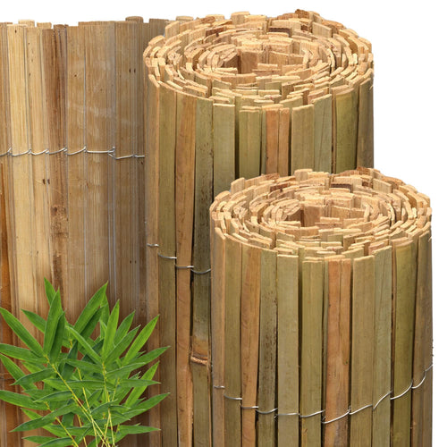 Bambusmatte Sichtschutz 100% Bambus FSC für Balkon & Garten