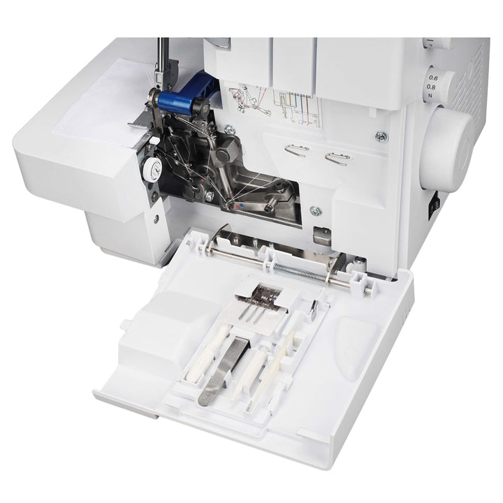 Overlock-Nähmaschine 4/3/2-Faden mit Freiarm und LED-Licht - Bild 4
