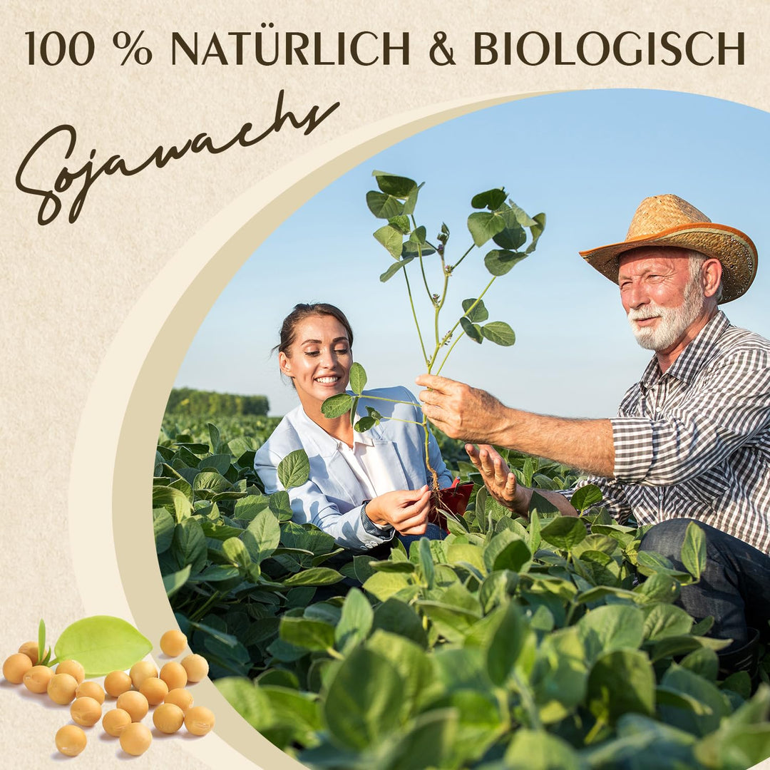 Sojawachs Kerzen Granulat 5 kg, 100% naturrein, zum Giessen - Bild 2