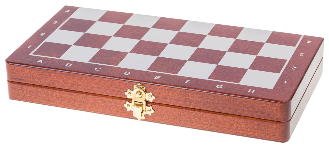 Schachspiel Holz magnetisch mit Schatulle 27x27 cm - Bild 7
