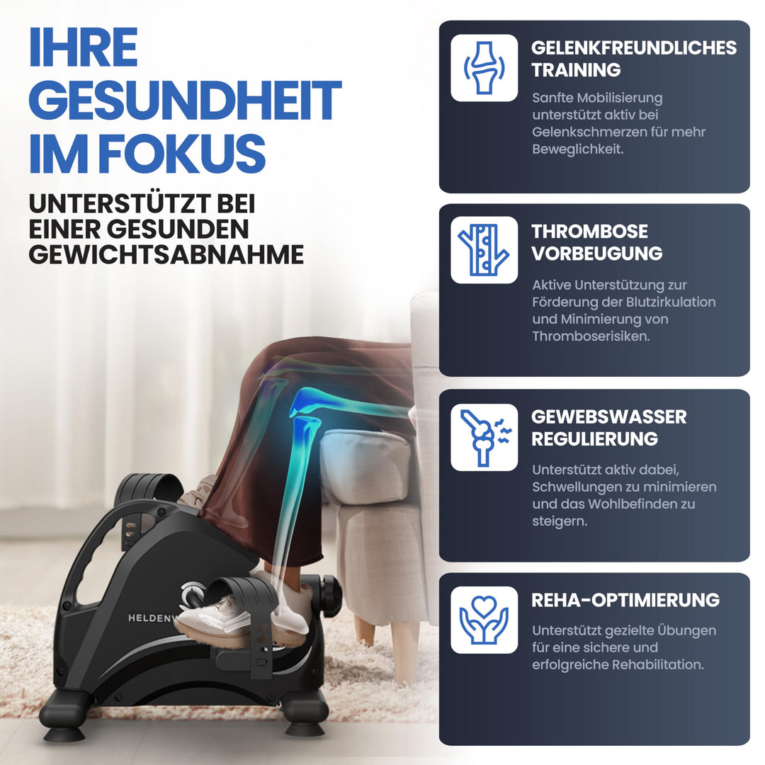 Pedaltrainer Set TÜV/GS geprüft für Senioren mit Anti-Rutschmatte - Bild 7