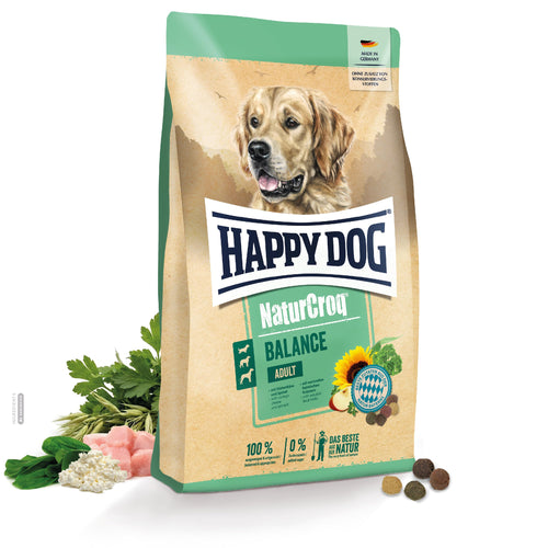 Trockenfutter Hund mit Hüttenkäse & Spinat für sensible Hunde 15 kg