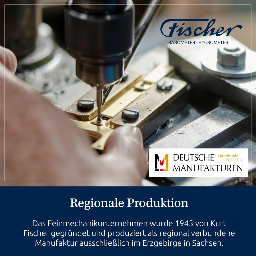 Haar-Hygrometer Edelstahl 103mm Ø für Aussen, 0–100% rF - Bild 6