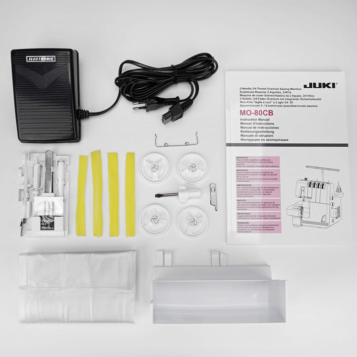 Overlock-Nähmaschine 4/3/2-Faden mit Freiarm und LED-Licht - Bild 9