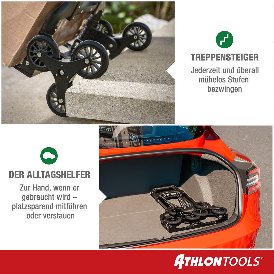 Treppensteiger Sackkarre klappbar Aluminium 70 kg TÜV GS-geprüft - Bild 6