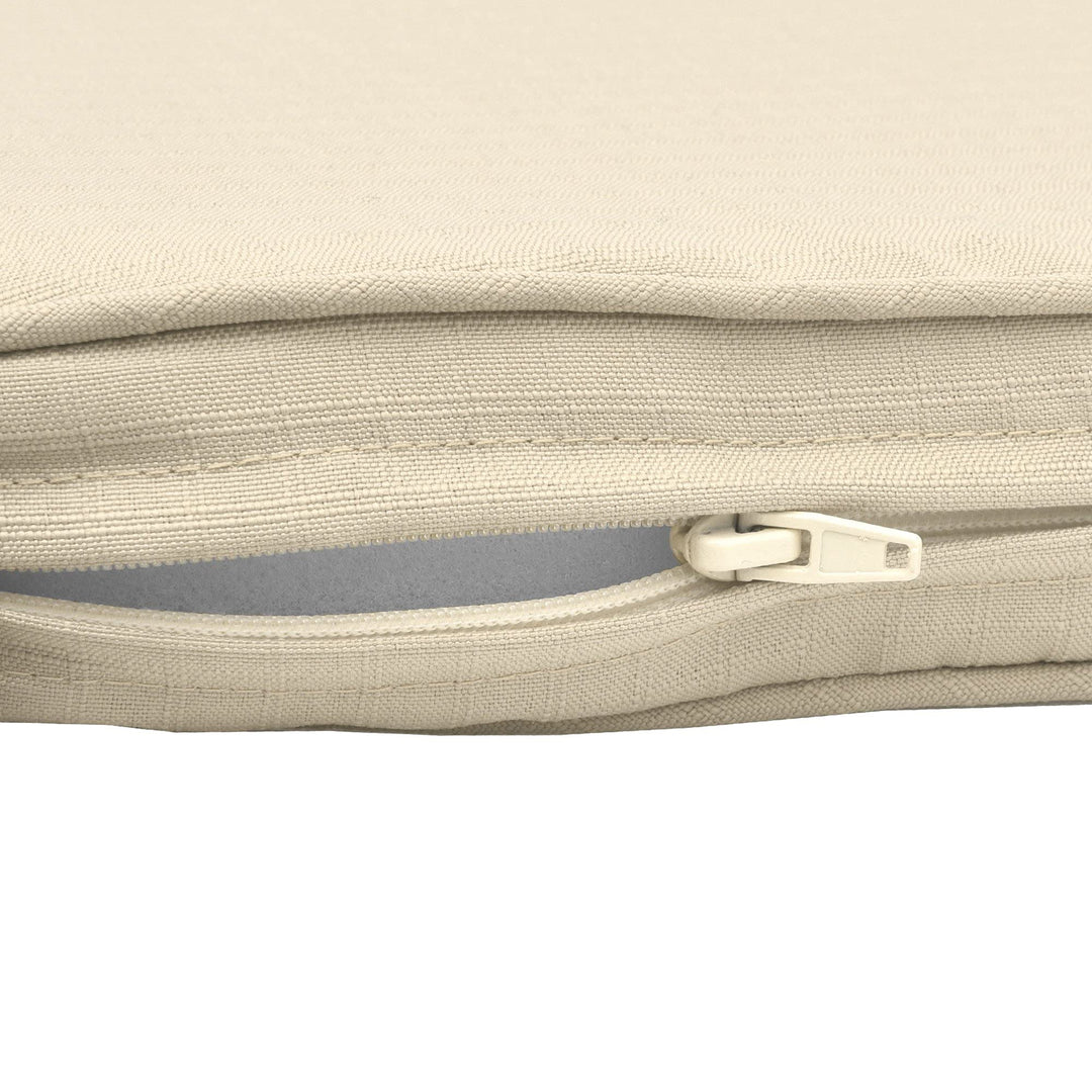 Bankauflage Outdoor wasserabweisend beige 220 g/m² Oeko-Tex - Bild 3