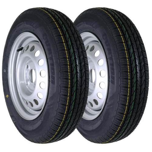 Komplettrad 145/80R13 79N XL M+S für Anhänger & Caravan 2er-Set
