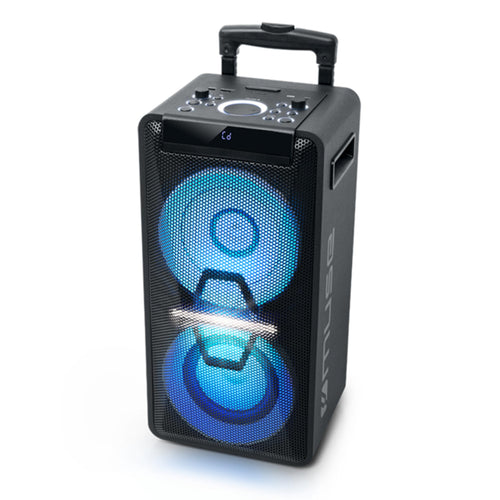 PA-Lautsprecher 300W mit Akku Bluetooth CD-Player DJ-Mixer
