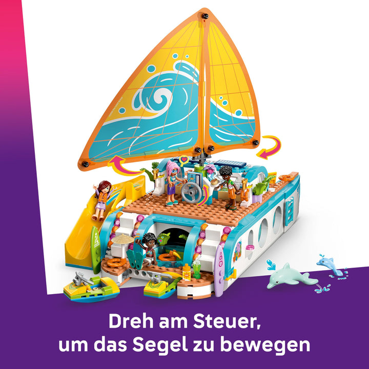 Klemmbaustein-Segelboot Friends 685 Teile ab 8 Jahren - Bild 5