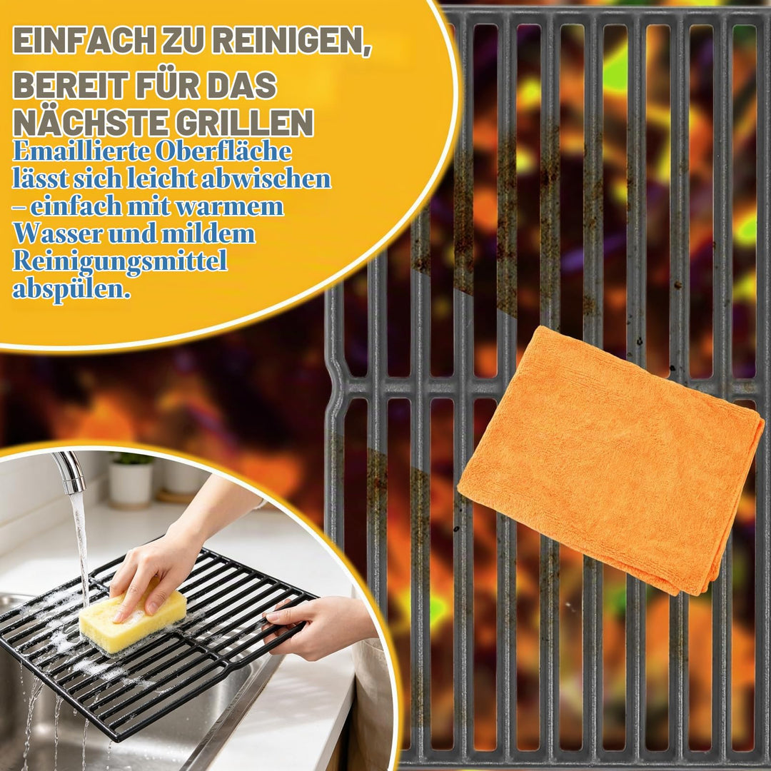Grillrost Gusseisen 38x57 cm für Weber Spirit Classic E210 E220 - Bild 8