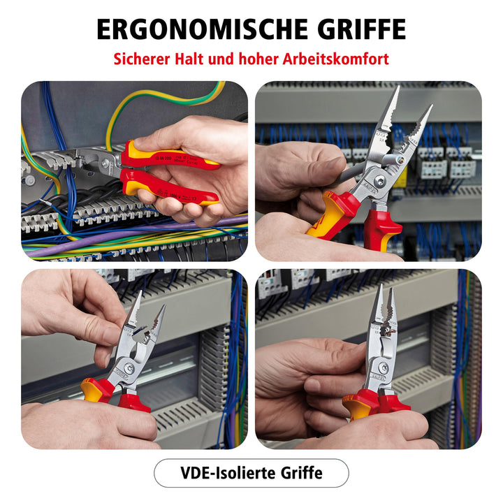 Elektro-Installationszange VDE 6-in-1 200 mm für Elektroinstallation - Bild 7