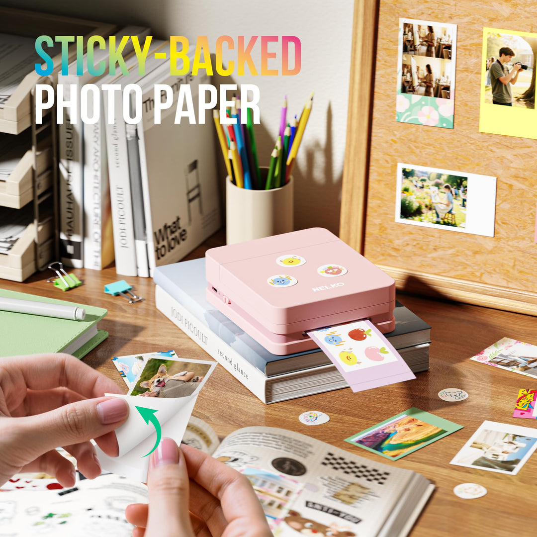 Fotodrucker fuer Smartphone kompakt Rosa ZINK-Sofortdruck - Bild 5