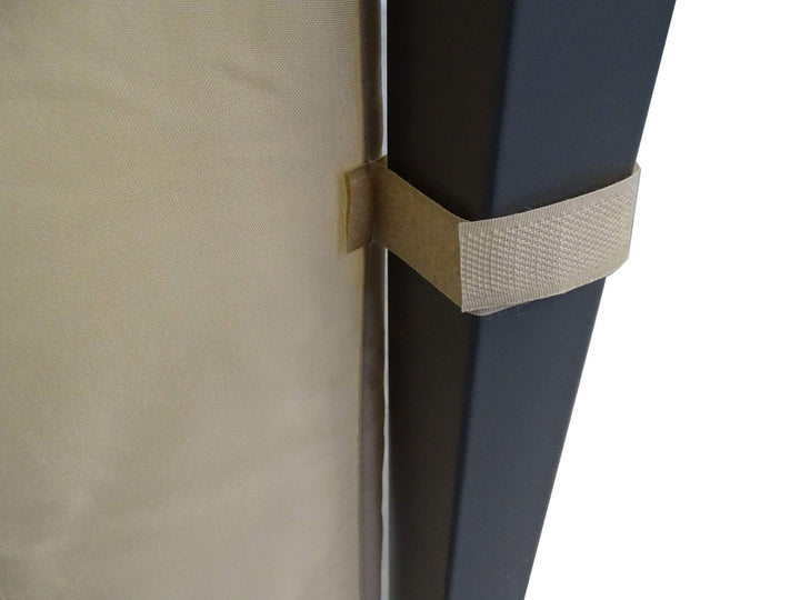 Pavillon Seitenteile 3x4m Sand Beige 2-teilig mit Fenstern - Bild 4