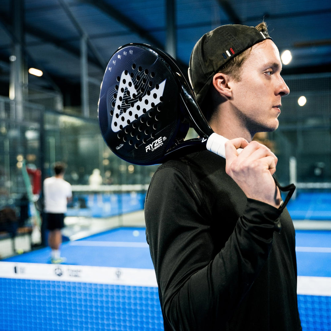 Padel Schläger Kohlefaser &amp; Fiberglas ultraleicht 360g Unisex - Bild 7