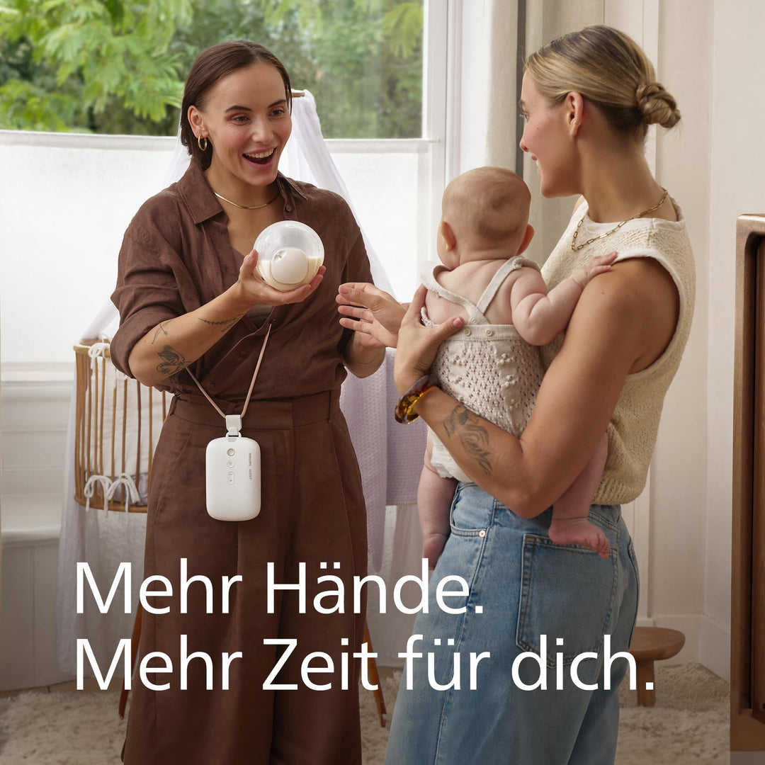 Elektrische Doppelmilchpumpe Hands-free 85 Saugzyklen/min für BH - Bild 9