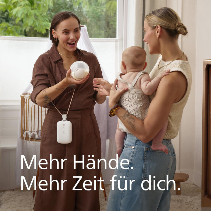 Elektrische Doppelmilchpumpe Hands-free 85 Saugzyklen/min für BH - Bild 9