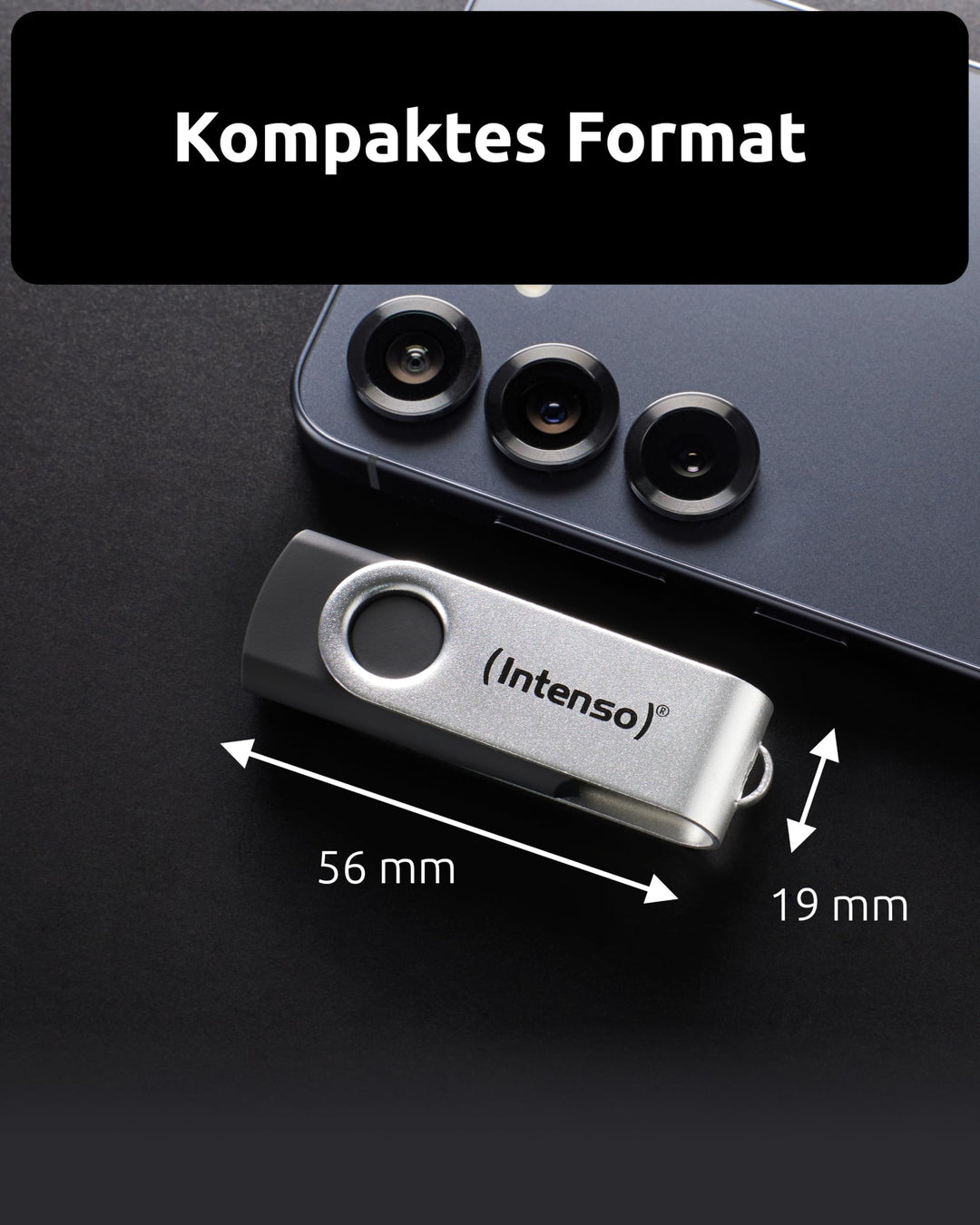 USB-Stick 8 GB 10er-Pack USB 2.0 mit Schwenkbügel mehrfarbig - Bild 7