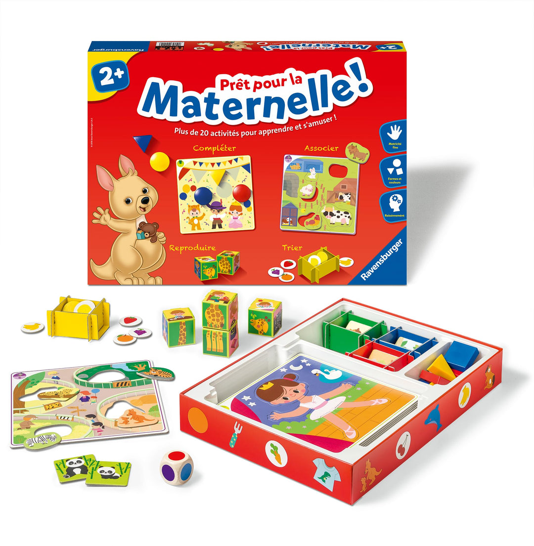 Lernspiel Kindergartenvorbereitung ab 3 Jahren 20+ Aktivitäten