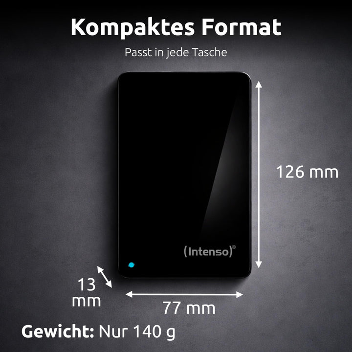 Externe Festplatte 2,5 Zoll Refurbished 1 TB USB 3.2 portabel - Bild 5