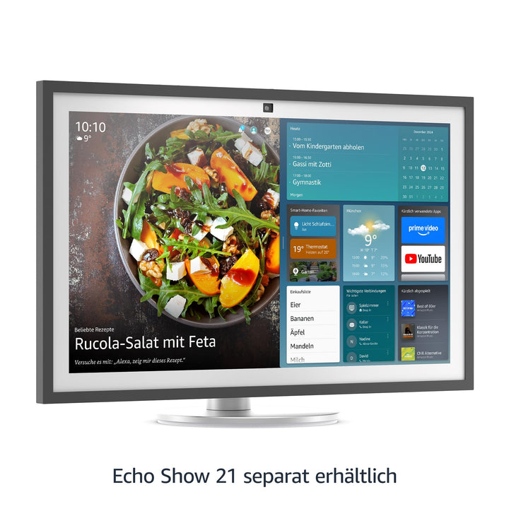 Smart Display Ständer Aluminium 360° schwenkbar 30° neigbar für Echo Show 21 - Bild 3