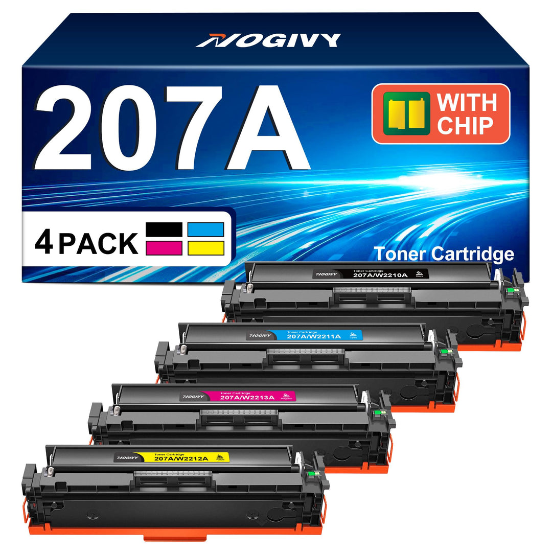 Toner Multipack 4-farbig mit Chip kompatibel HP 207A 207X