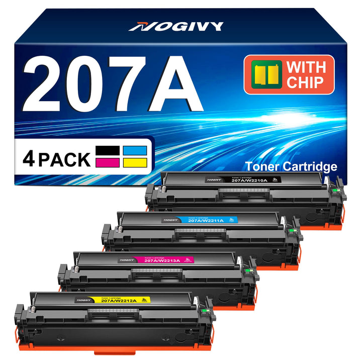 Toner Multipack 4-farbig mit Chip kompatibel HP 207A 207X