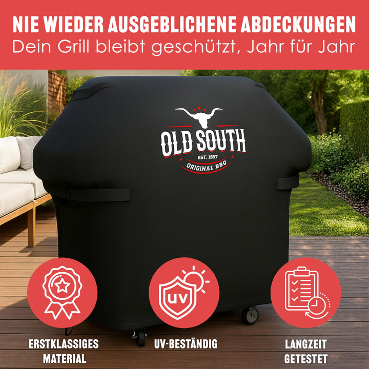 Grillabdeckung Gasgrill wasserdicht schwarz wetterfest - Bild 3