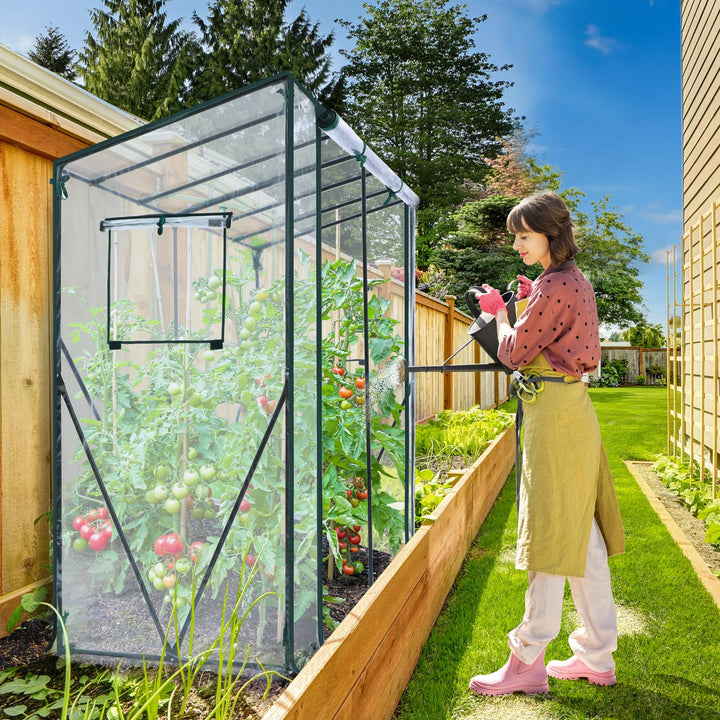 Foliengewächshaus PVC ganzjährig Balkon &amp; Garten Winterschutz - Bild 2